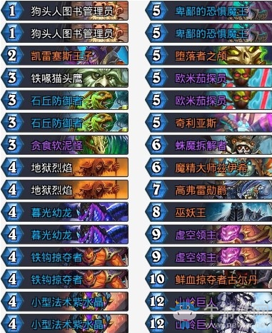 《爐石傳說》拉斯塔哈的大亂斗青青的云云中速術(shù)卡組推薦