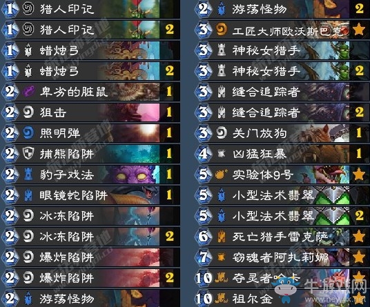 《爐石傳說》拉斯塔哈的大亂斗狂野哈卡獵卡組推薦