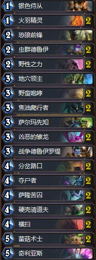 《爐石傳說》拉斯塔哈的大亂斗龍王超生德卡組推薦