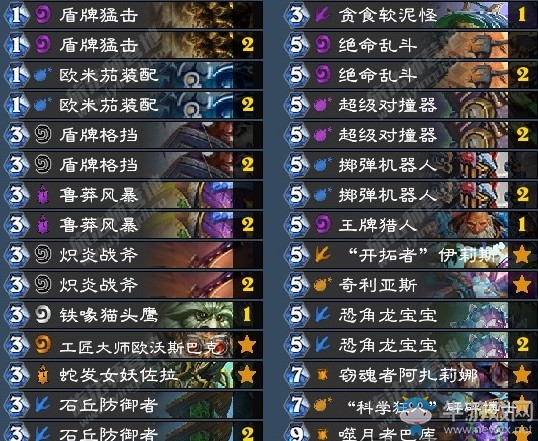 《爐石傳說》拉斯塔哈的大亂斗濤妹奇數(shù)戰(zhàn)卡組推薦