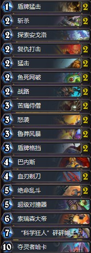 《爐石傳說》拉斯塔哈的大亂斗mtgsquirrel哈卡戰卡組推薦