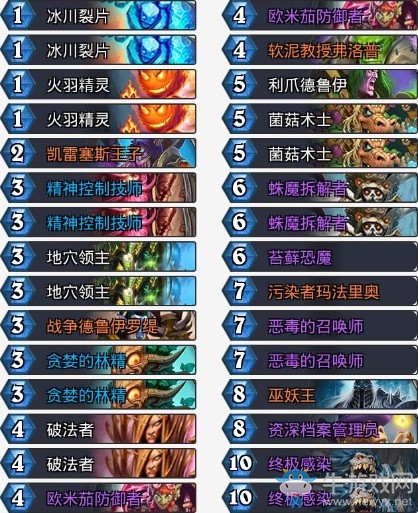 《爐石傳說》拉斯塔哈的大亂斗kk俠惡毒德卡組推薦