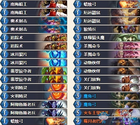 《爐石傳說》拉斯塔哈的大亂斗大神奇數獵卡組推薦