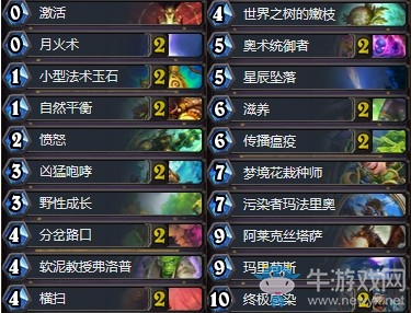 《爐石傳說》拉斯塔哈的大亂斗登頂藍龍德卡組推薦