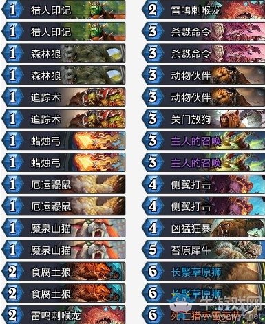 《爐石傳說》拉斯塔哈的大亂斗平民外服中速獵卡組推薦