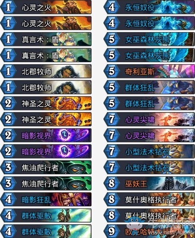 《爐石傳說》拉斯塔哈的大亂斗心火墻牧卡組推薦