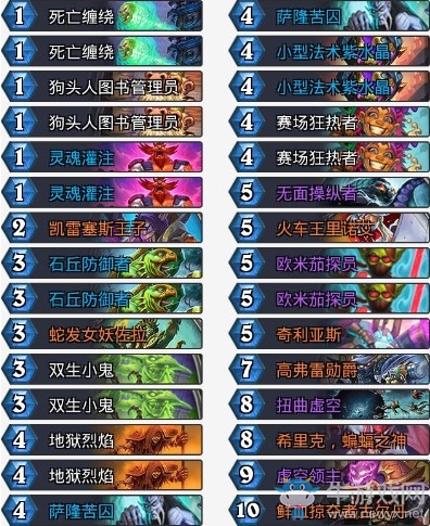 《爐石傳說》拉斯塔哈的大亂斗kk俠中速污手術卡組推薦