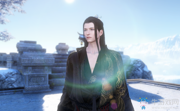 《逆水寒》男款發型月羽介紹