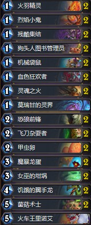 《爐石傳說》拉斯塔哈的大亂斗tutun動物園卡組推薦