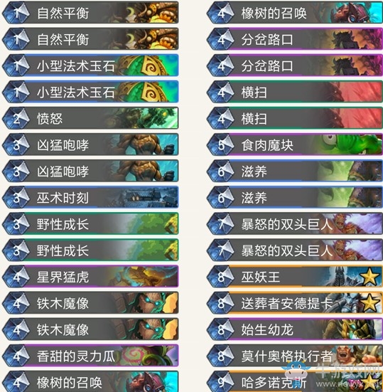 《爐石傳說》拉斯塔哈的大亂斗外服無限墻德卡組推薦