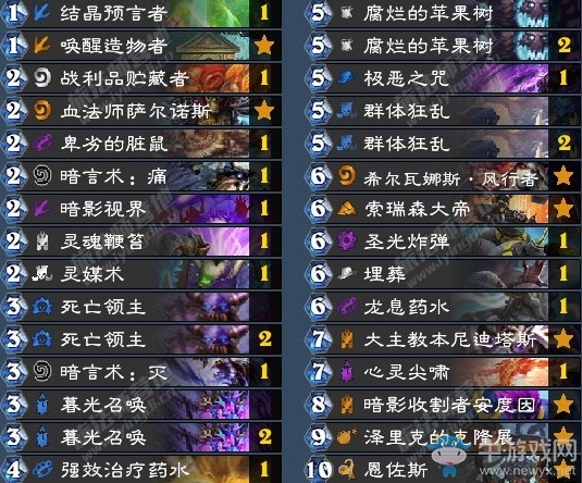 《爐石傳說(shuō)》拉斯塔哈的大亂斗狂野任務(wù)亡語(yǔ)臟牧卡組推薦