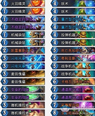 《爐石傳說》拉斯塔哈的大亂斗kk俠機械進化薩卡組推薦