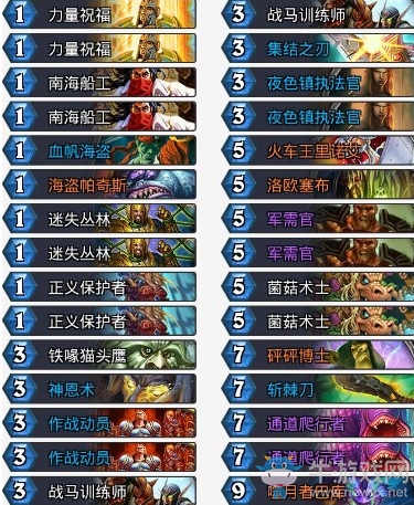 《爐石傳說》拉斯塔哈的大亂斗狂野上分奇數騎卡組推薦