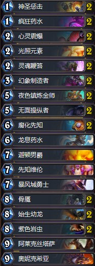 《爐石傳說》亂斗角斗場：迷你戰爭卡組大全