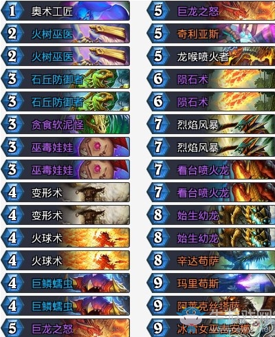 《爐石傳說》拉斯塔哈的大亂斗主播RYVIUS龍法卡組推薦