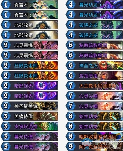 《爐石傳說》拉斯塔哈的大亂斗胖楓控制龍牧卡組推薦