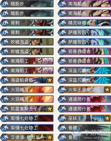 《爐石傳說》拉斯塔哈的大亂斗狂野懷古王子賊卡組推薦