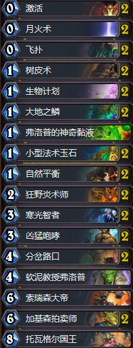 《爐石傳說》拉斯塔哈的大亂斗易辰居士狂野換家疲勞德卡組推薦