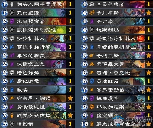 《爐石傳說》拉斯塔哈的大亂斗狂野HIJO宇宙術卡組推薦