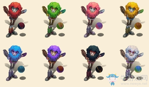 《LOL》灌籃高手 艾翁炫彩皮膚