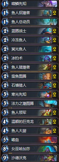 《爐石傳說》拉斯塔哈的大亂斗懷舊魚人薩卡組推薦