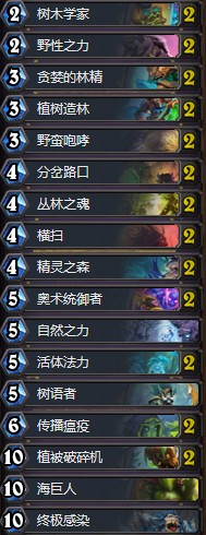 《爐石傳說》拉斯塔哈的大亂斗HSreplay樹人超生德卡組推薦