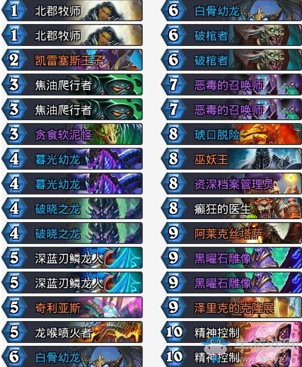 《爐石傳說》拉斯塔哈的大亂斗瓦娘惡毒亡語牧卡組推薦