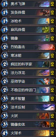 《爐石傳說》拉斯塔哈的大亂斗狂野上分火妖法卡組推薦