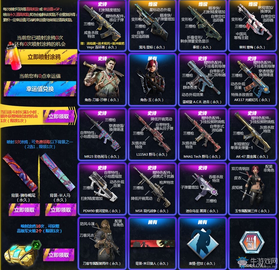 《使命召喚OL》涂鴉幸運神 Vepr連環畫來襲