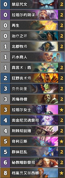 《爐石傳說》暗影崛起控制牧卡組推薦