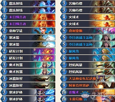 《爐石傳說(shuō)》暗影崛起王者歸來(lái)冰法卡組推薦
