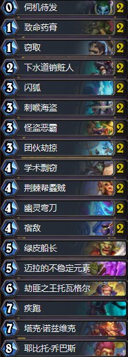 《爐石傳說》暗影崛起太極劍剽竊賊卡組推薦