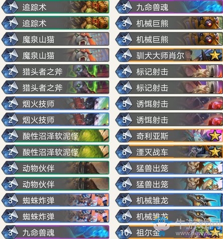 《爐石傳說》暗影崛起Nalad機械獵卡組推薦