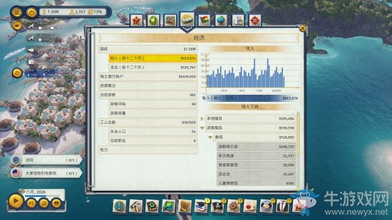 《海島大亨6》富得流油模式機(jī)場(chǎng)游艇賺錢方法
