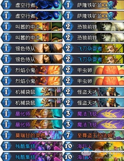 《爐石傳說》暗影崛起胖楓動物園卡組推薦