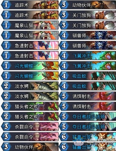 《爐石傳說》暗影崛起DeathstarV3中速獵卡組推薦