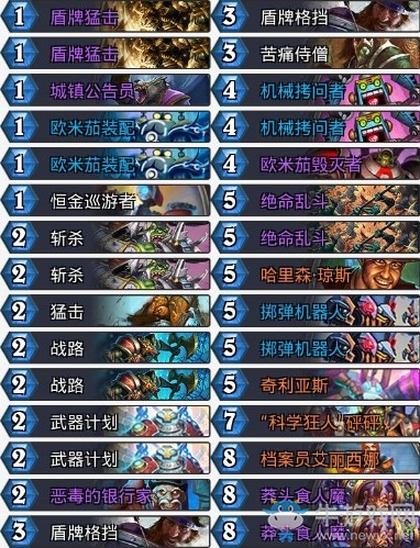 《爐石傳說》暗影崛起少幫主究極防戰卡組推薦