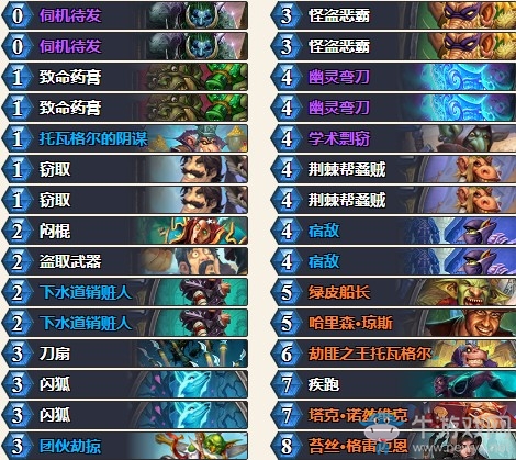 《爐石傳說》暗影崛起伊藤誠剽竊賊卡組推薦