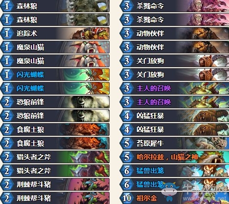 《爐石傳說》暗影崛起王師傅解場獵卡組推薦