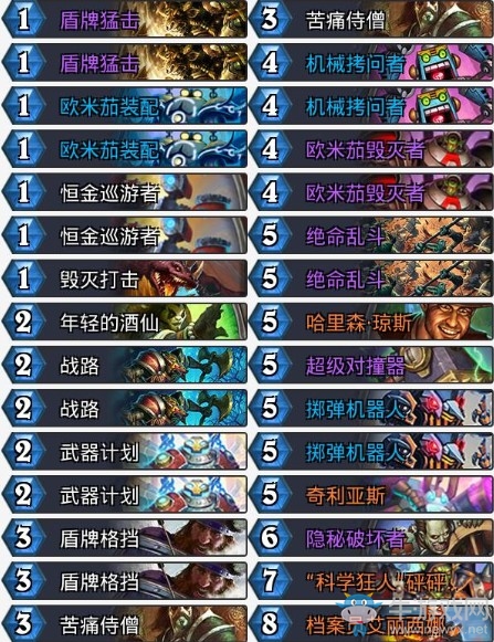 《爐石傳說》暗影崛起kolento防戰卡組推薦