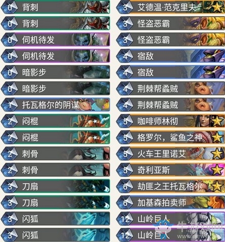 《爐石傳說》暗影崛起Jiminator巨人奇跡賊卡組推薦