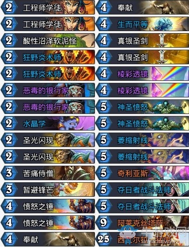 《爐石傳說》暗影崛起Naobooljr元氣騎卡組推薦