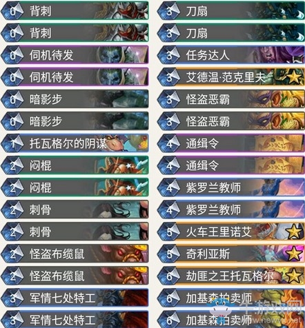 《爐石傳說》暗影崛起Viper復(fù)古奇跡賊卡組推薦