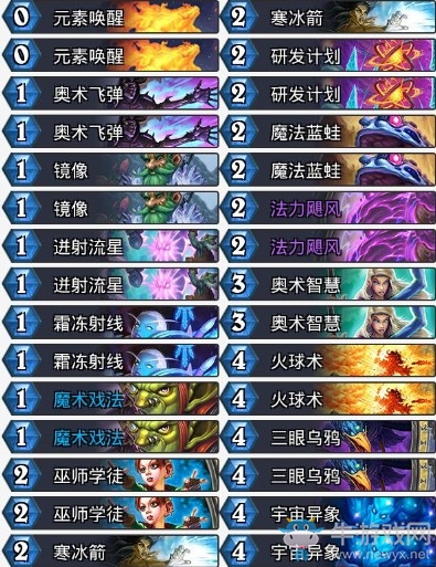 《爐石傳說》暗影崛起平民奇跡法卡組推薦