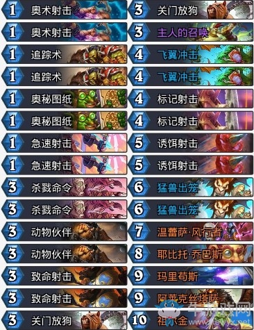 《爐石傳說(shuō)》暗影崛起藍(lán)龍獵黑科技卡組推薦