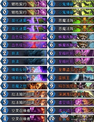 《爐石傳說(shuō)》暗影崛起狂野超強(qiáng)至暗術(shù)卡組推薦
