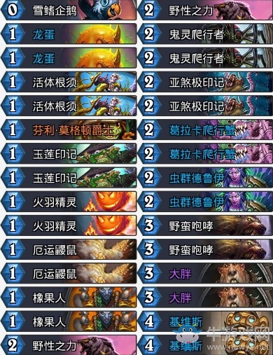 《爐石傳說》暗影崛起狂野快攻德卡組推薦