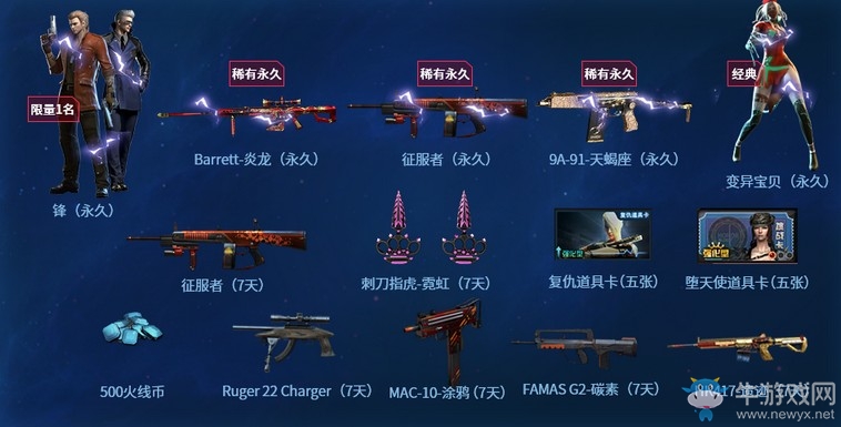 《CF》王力宏絕版限定 限時首發