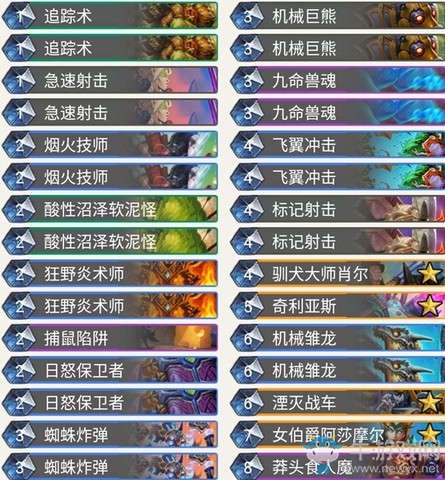 《爐石傳說》暗影崛起DeathstarV3機械亡語獵卡組推薦