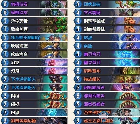 《爐石傳說》暗影崛起伊藤誠狂野苔絲賊卡組推薦